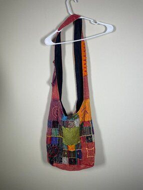 The Royal Collection Boho Patchwork Colorful Embroidered Shoulder bag!